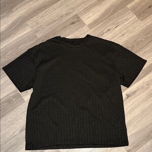 Classic Black Men's Short Sleeve Tee